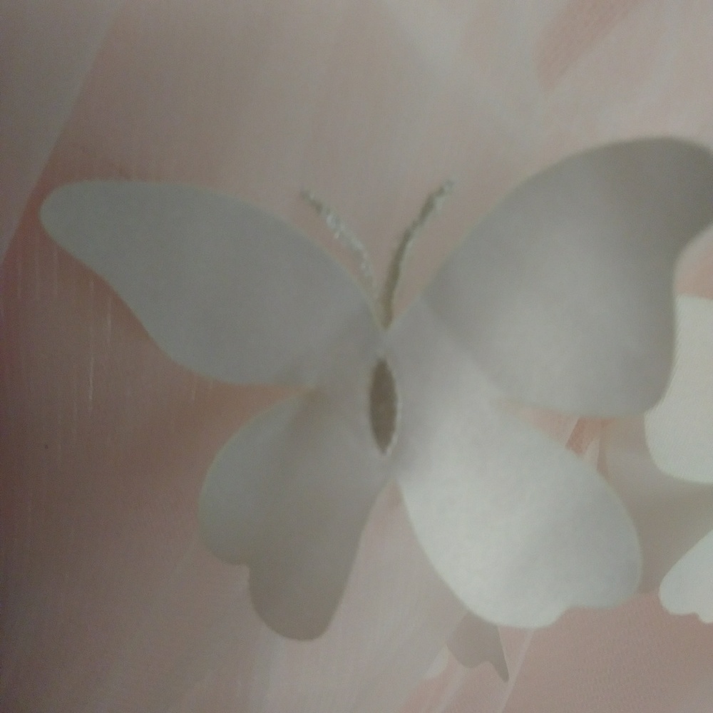 Light pink butterfly dress - Picture 5 of 8